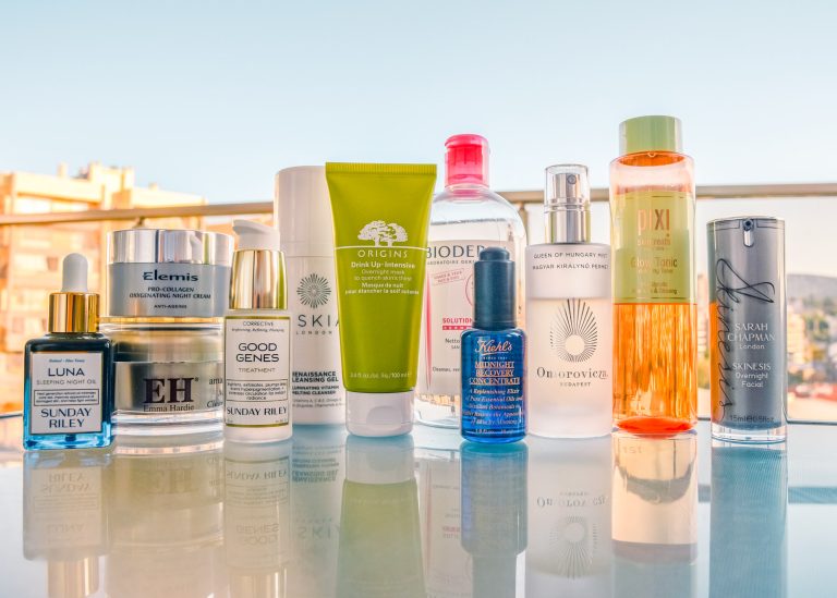 Top 10 favorite skincare products