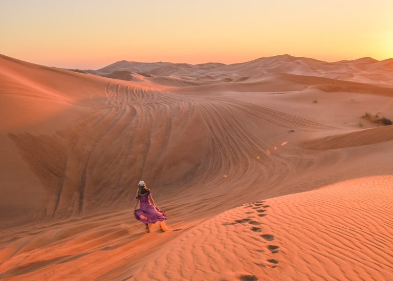 Dancing in the Desert in Dubai